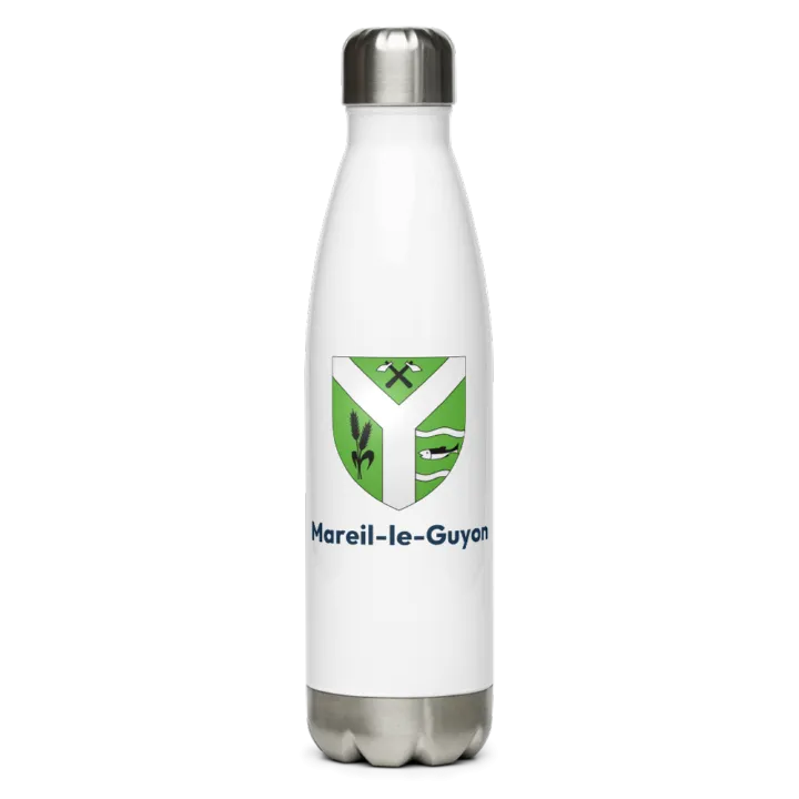 Gourde inox blason de Mareil-le-Guyon