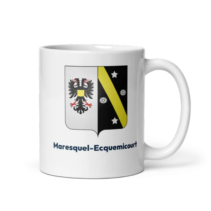 Mug blason de Maresquel-Ecquemicourt