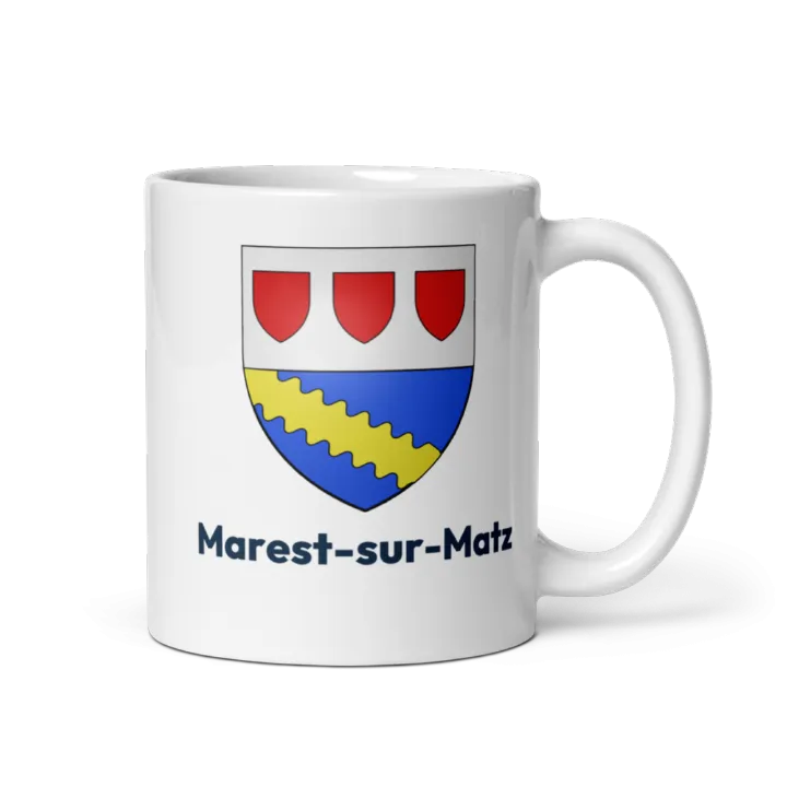 Mug blason de Marest-sur-Matz