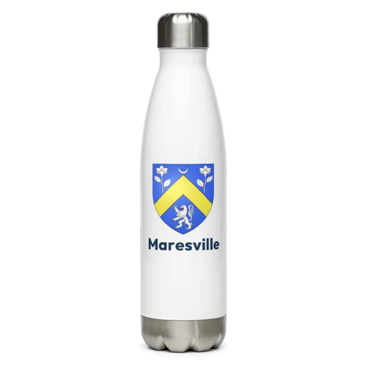 Gourde inox blason de Maresville
