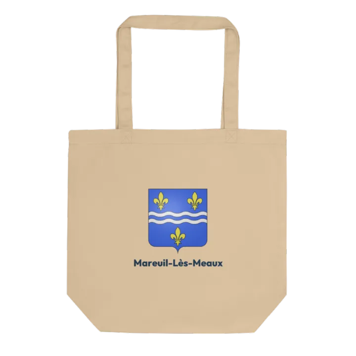 Tote bag coton bio — blason de Mareuil-lès-Meaux
