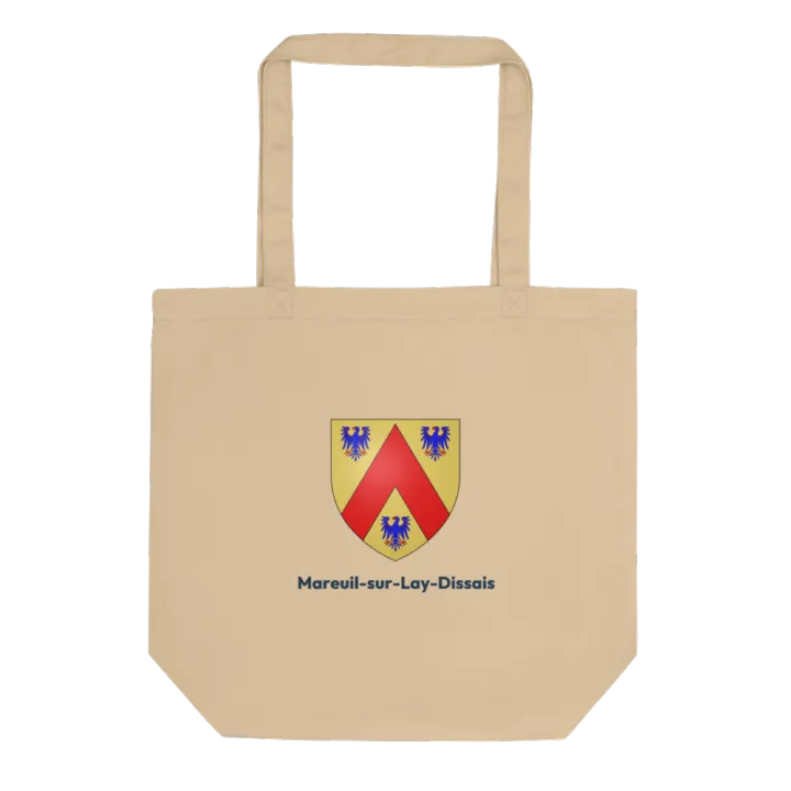 Tote bag coton bio — blason de Mareuil-sur-Lay-Dissais