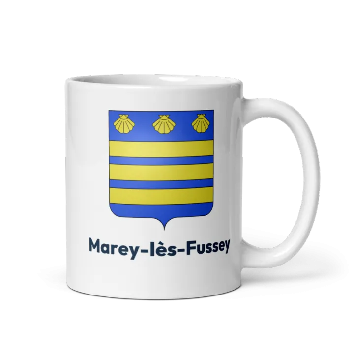 Mug blason de Marey-lès-Fussey