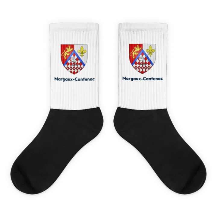 Chaussettes — blason de Margaux-Cantenac