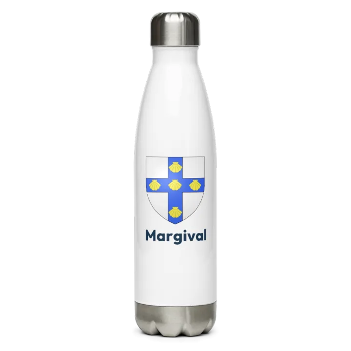 Gourde inox blason de Margival