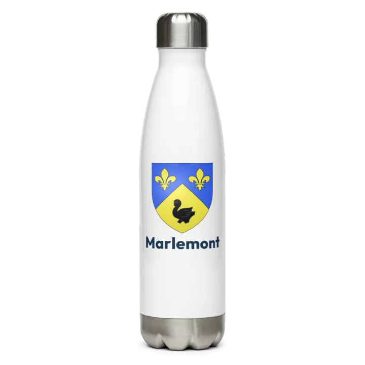 Gourde inox blason de Marlemont