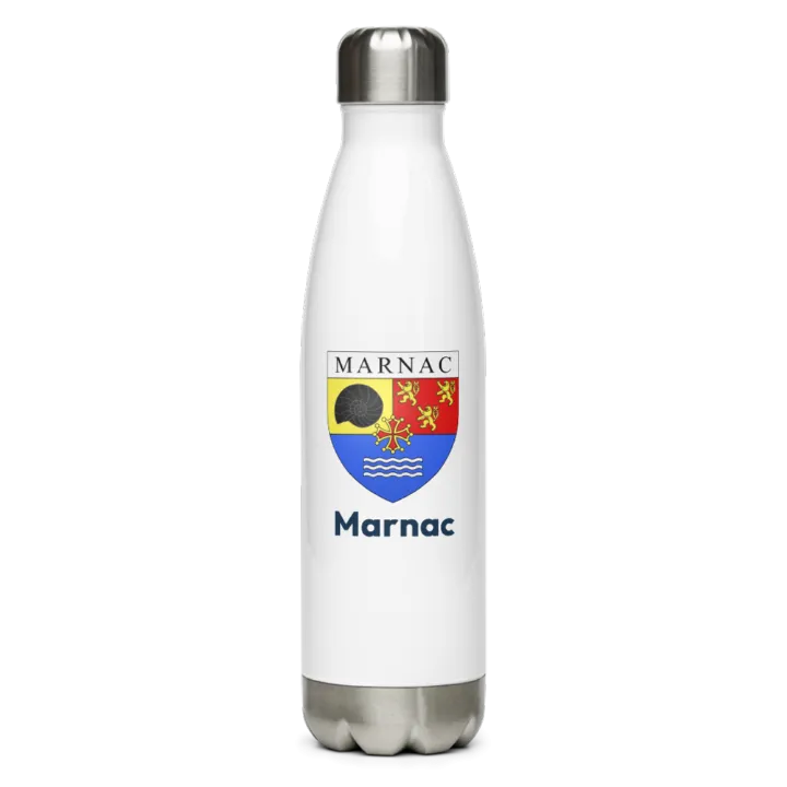 Gourde inox blason de Marnac