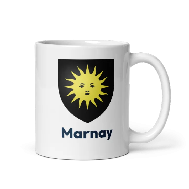 Mug blason de Marnay
