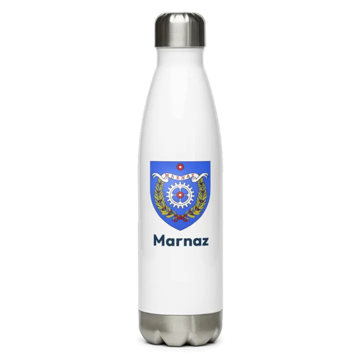 Gourde inox blason de Marnaz