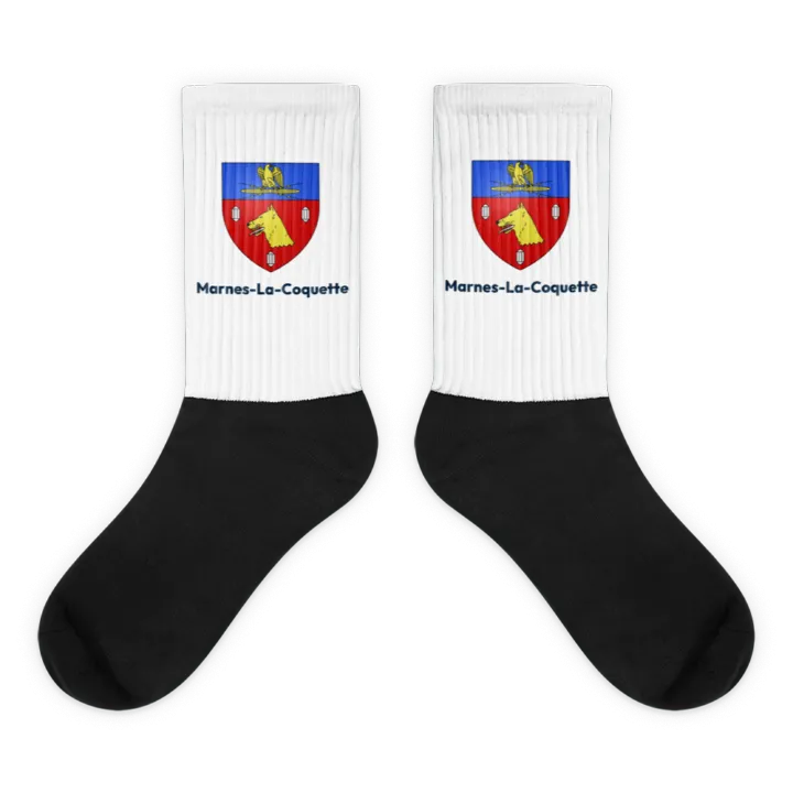 Chaussettes — blason de Marnes-la-Coquette
