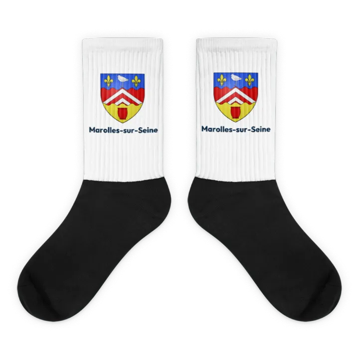 Chaussettes — blason de Marolles-sur-Seine