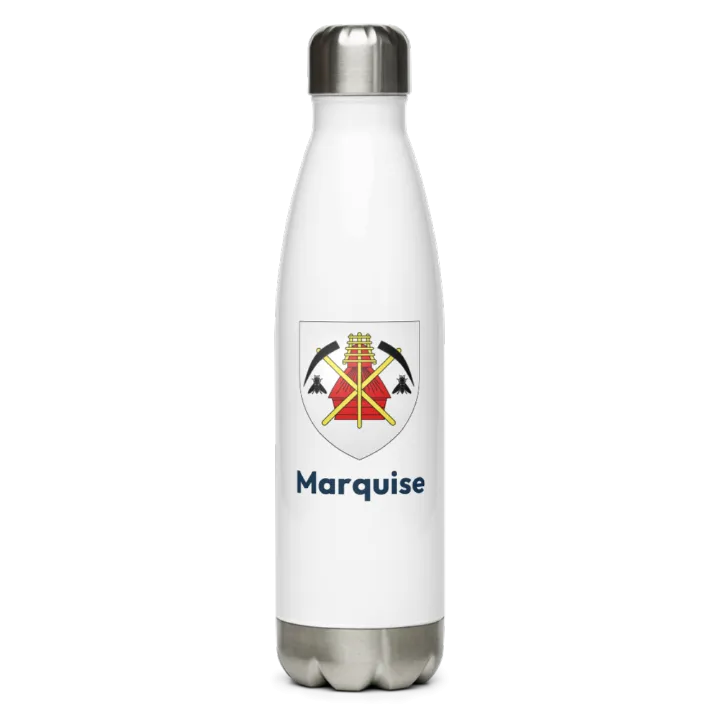 Gourde inox blason de Marquise