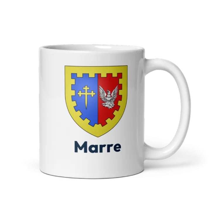 Mug blason de Marre