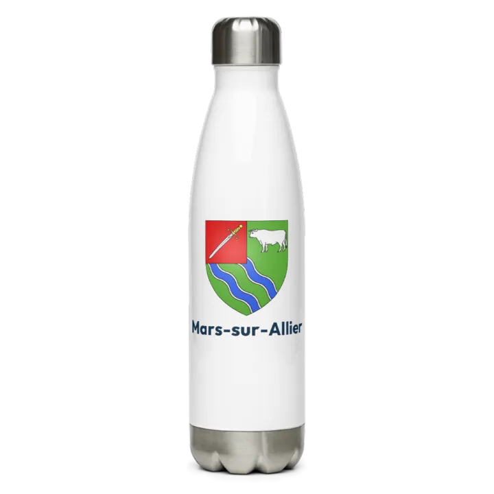 Gourde inox blason de Mars-sur-Allier