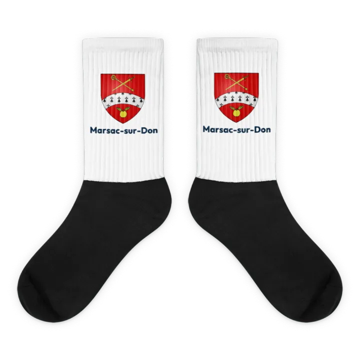 Chaussettes — blason de Marsac-sur-Don