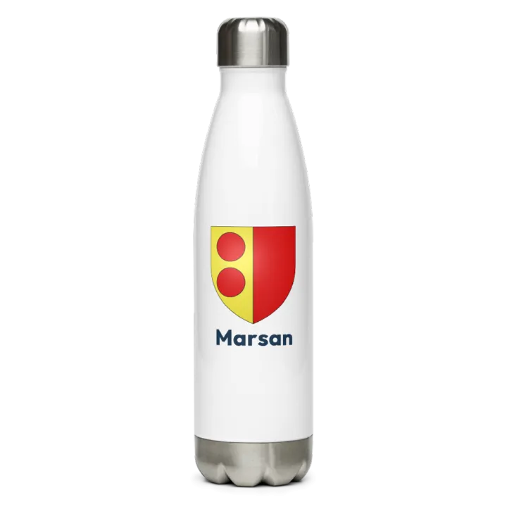 Gourde inox blason de Marsan