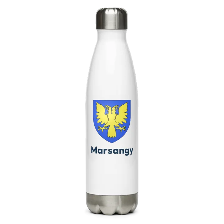 Gourde inox blason de Marsangy