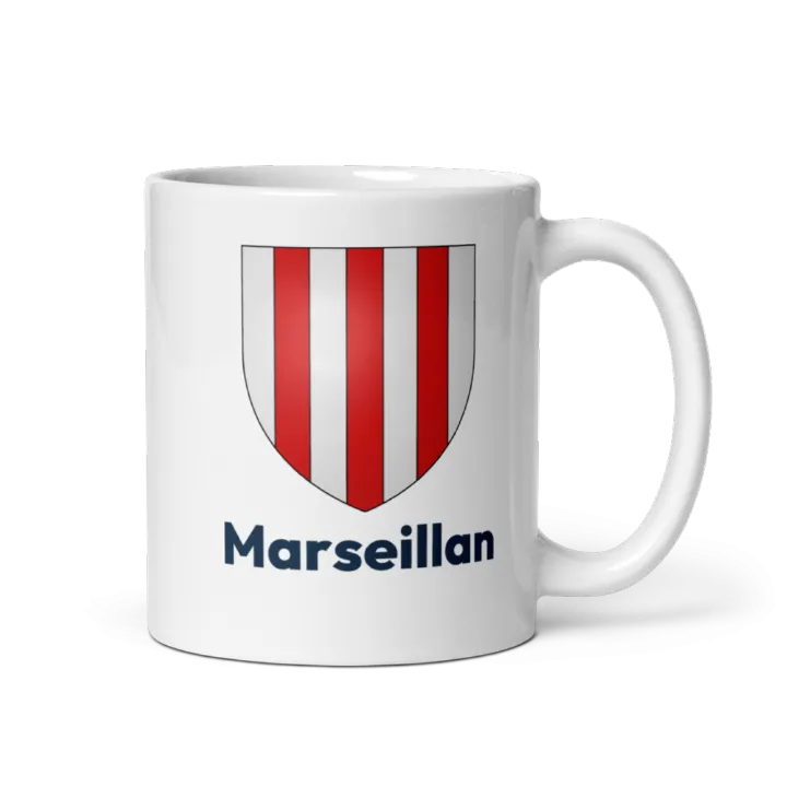 Mug blason de Marseillan