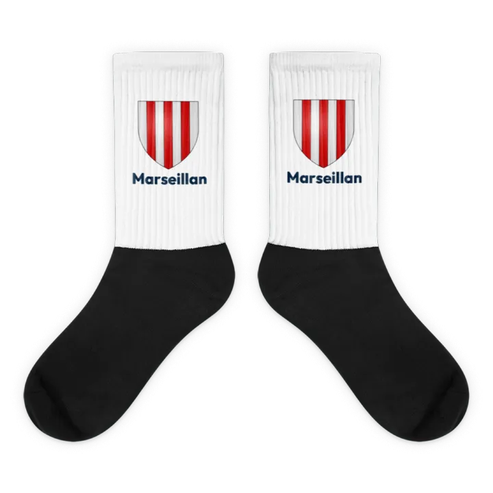 Chaussettes — blason de Marseillan