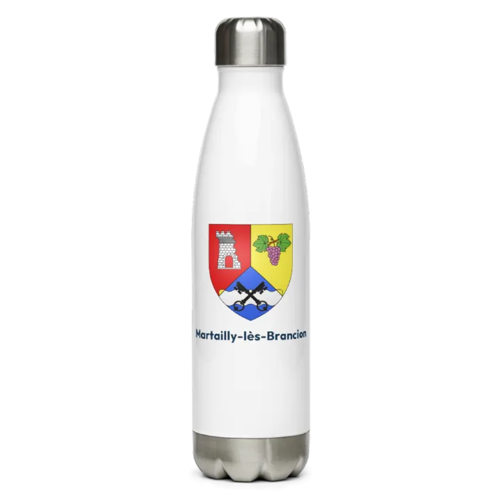 Gourde inox blason de Martailly-lès-Brancion
