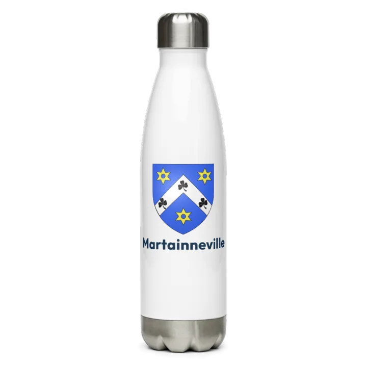 Gourde inox blason de Martainneville