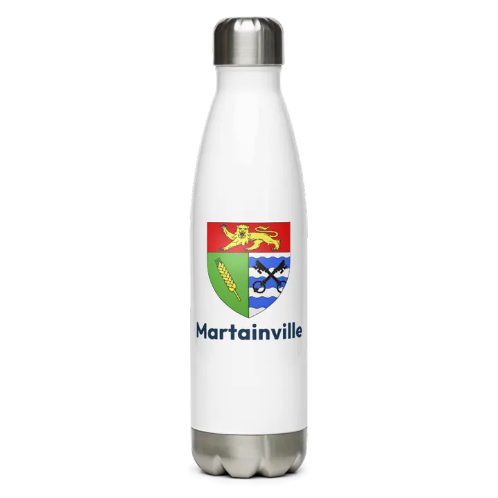 Gourde inox blason de Martainville