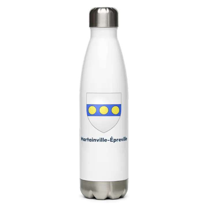 Gourde inox blason de Martainville-Épreville