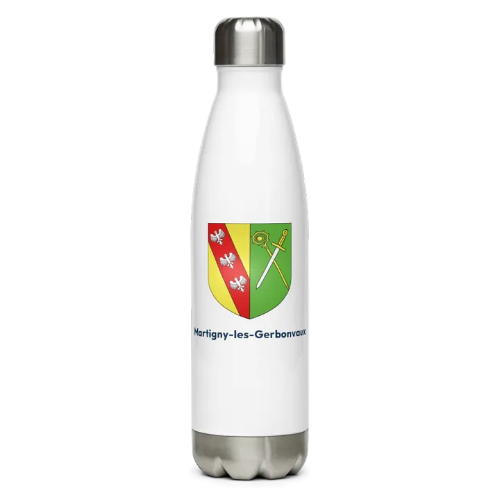 Gourde inox blason de Martigny-les-Gerbonvaux
