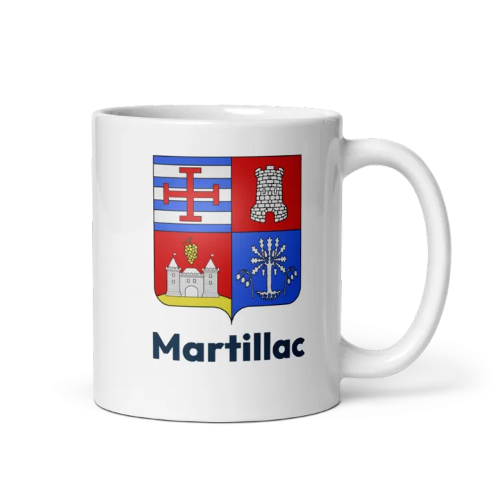 Mug blason de Martillac