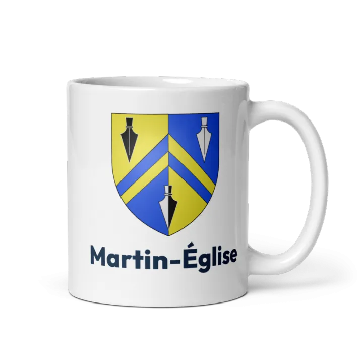 Mug blason de Martin-Église