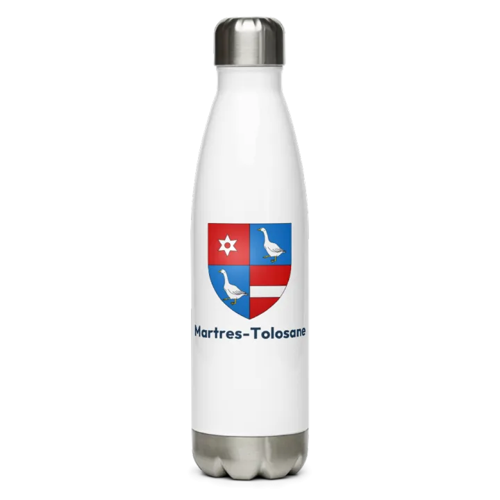 Gourde inox blason de Martres-Tolosane
