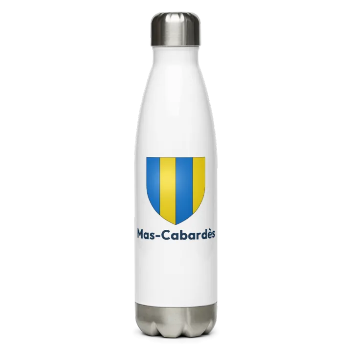 Gourde inox blason de Mas-Cabardès