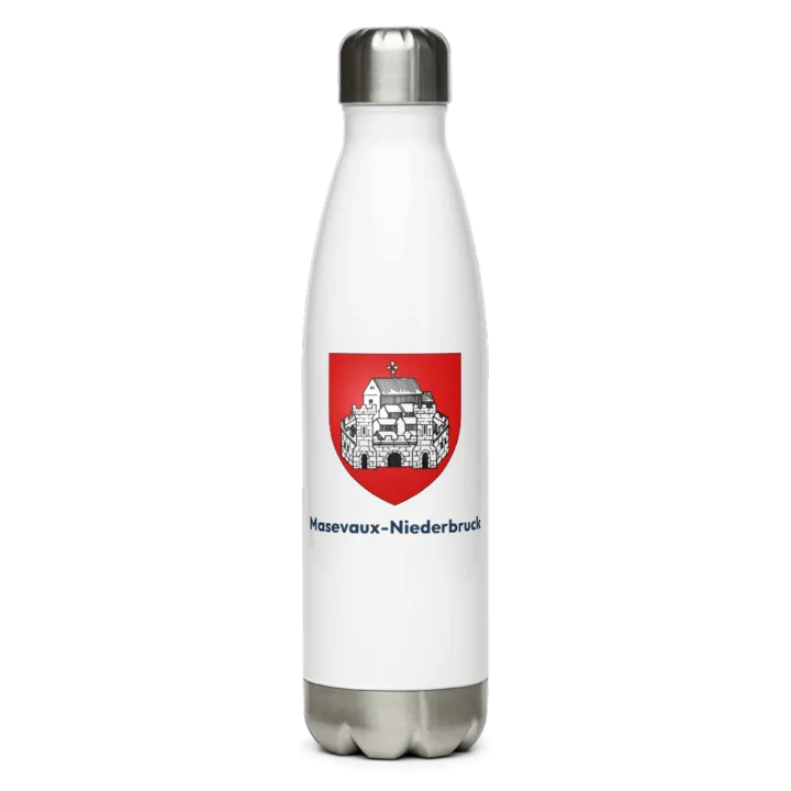 Gourde inox blason de Masevaux-Niederbruck