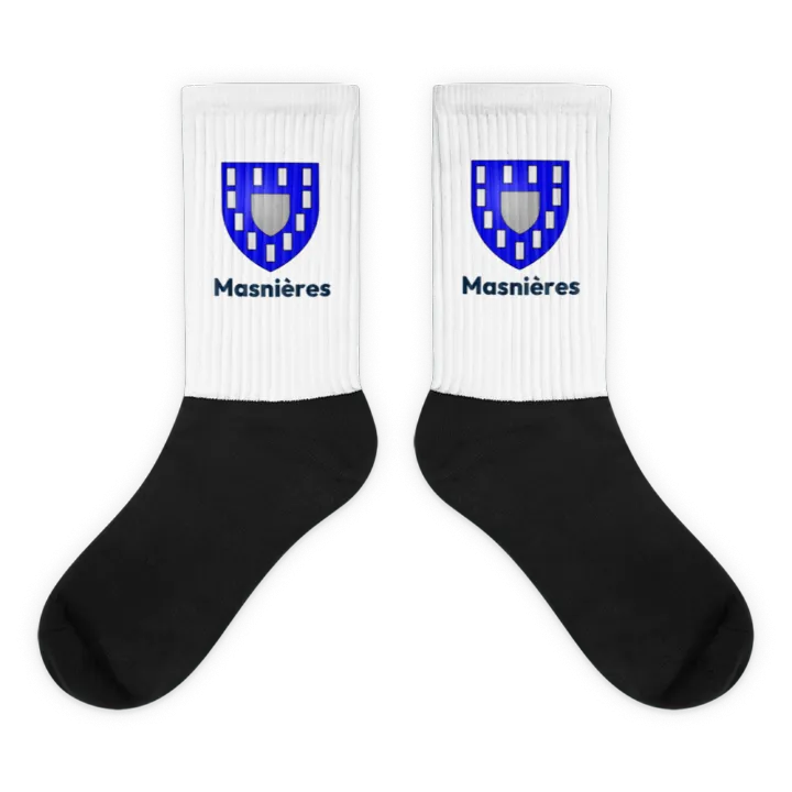 Chaussettes — blason de Masnières