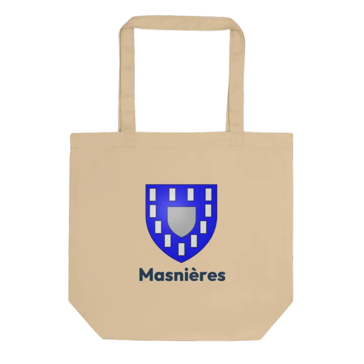 Tote bag coton bio — blason de Masnières
