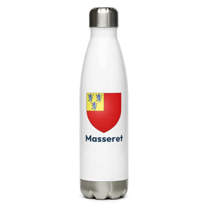 Gourde inox blason de Masseret