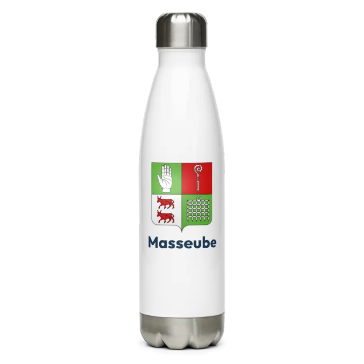 Gourde inox blason de Masseube