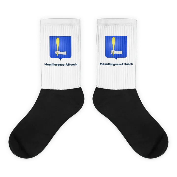 Chaussettes — blason de Massillargues-Attuech