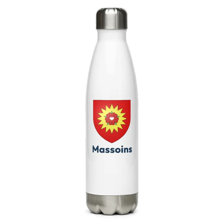 Gourde inox blason de Massoins