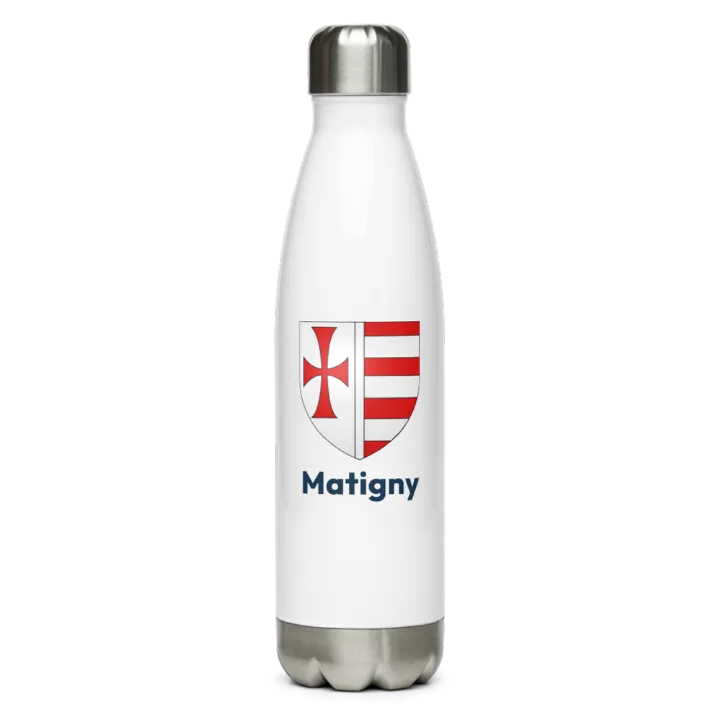 Gourde inox blason de Matigny