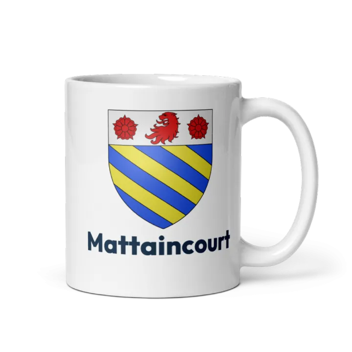 Mug blason de Mattaincourt