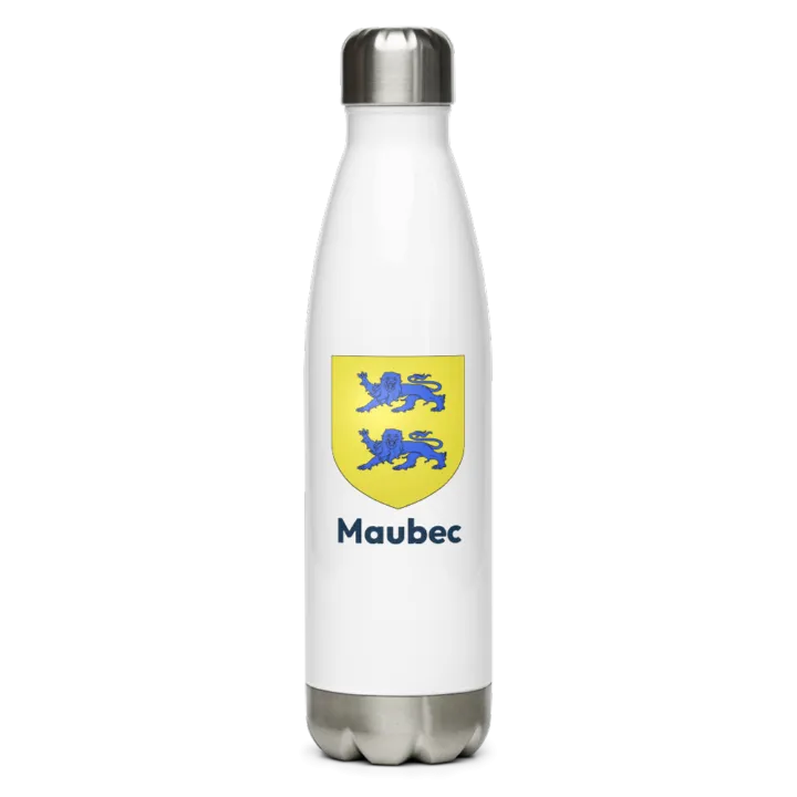 Gourde inox blason de Maubec