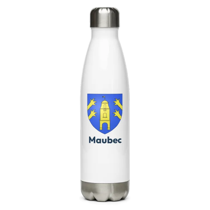 Gourde inox blason de Maubec