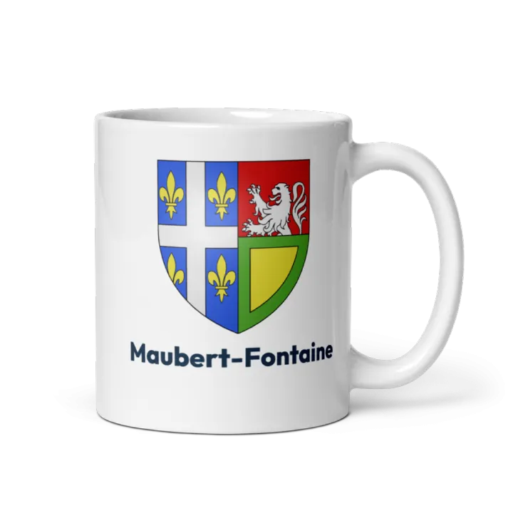 Mug blason de Maubert-Fontaine