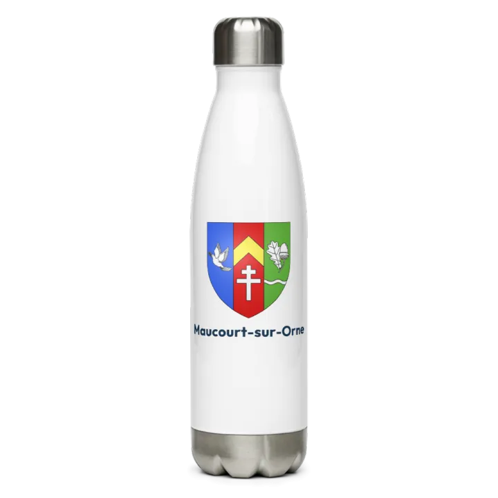 Gourde inox blason de Maucourt-sur-Orne