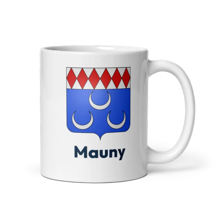 Mug blason de Mauny