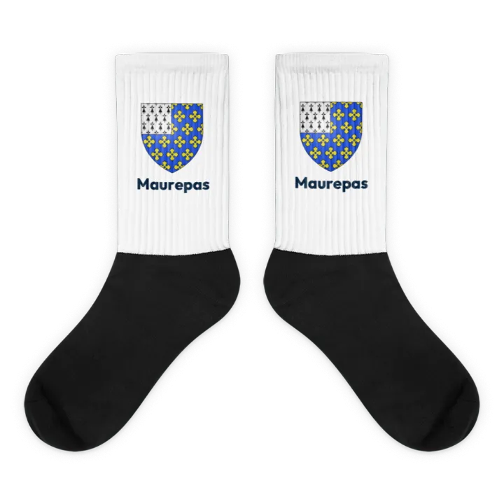 Chaussettes — blason de Maurepas