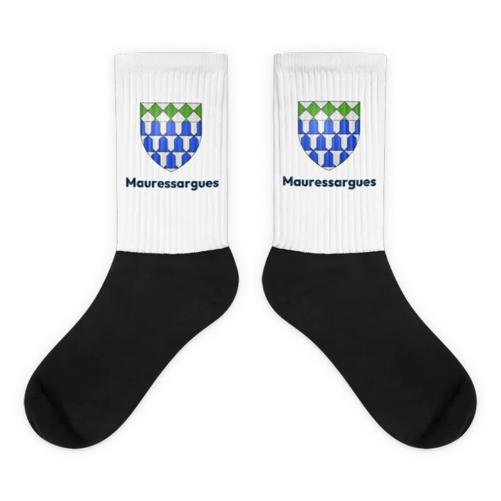 Chaussettes — blason de Mauressargues