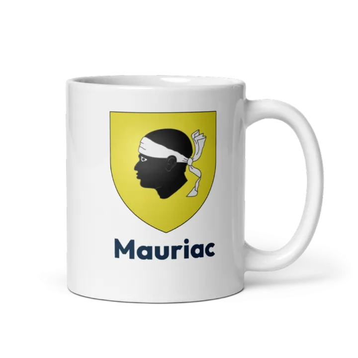 Mug blason de Mauriac
