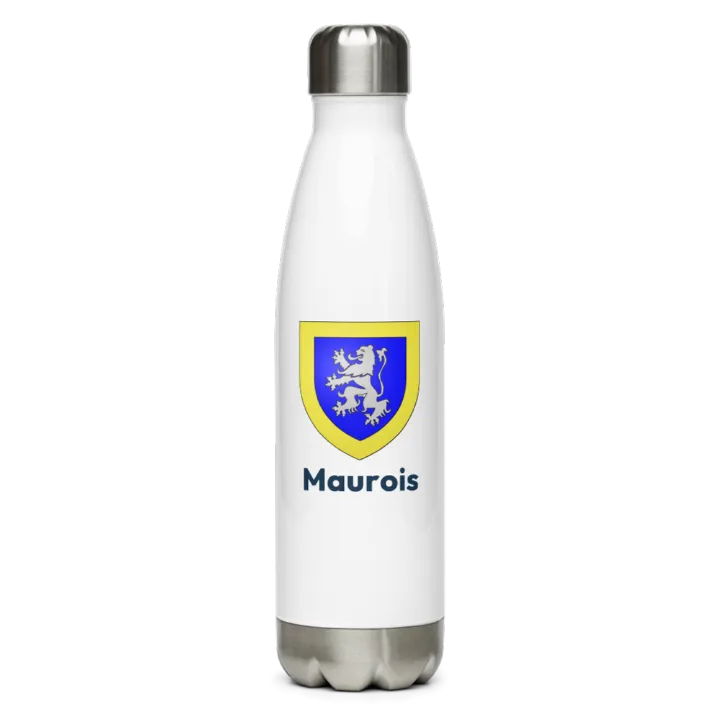 Gourde inox blason de Maurois